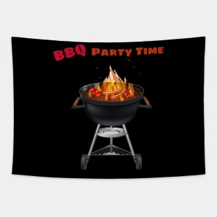 BBQ party Time Tapestry