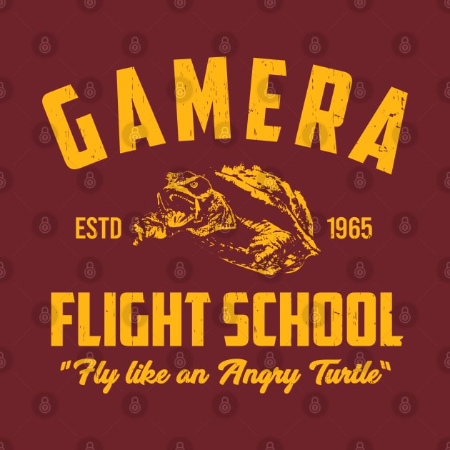 GAMERA FLIGHT SCHOOL by KERZILLA