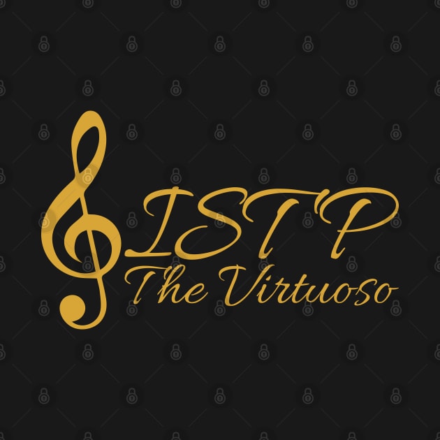 ISTP The Virtuoso MBTI types 13E Myers Briggs personality gift with icon by FOGSJ