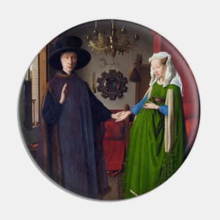 Jan Van Eyck - The Arnolfini Portrait Pin