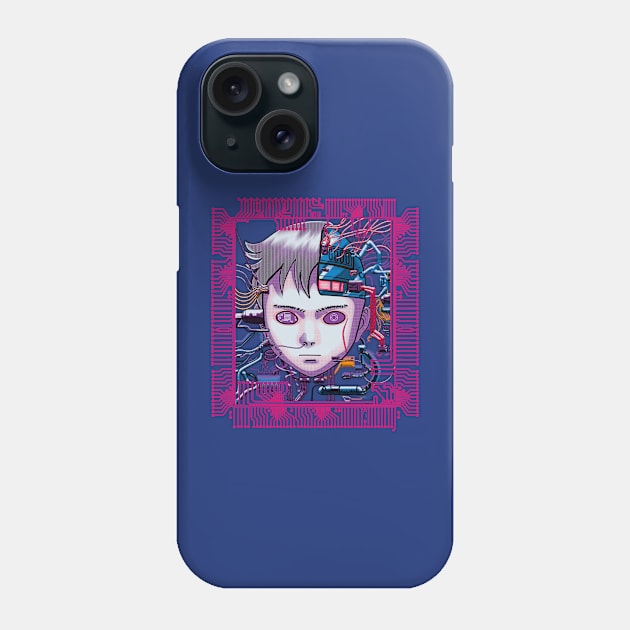 astro machine Phone Case by sambukino