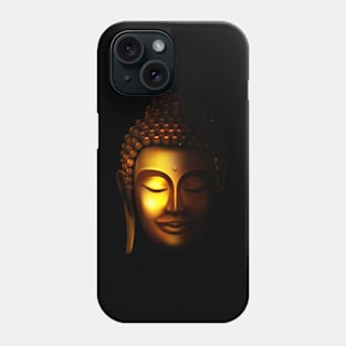 Golden Buddha - Lord Buddha Graphics Printed Phone Case