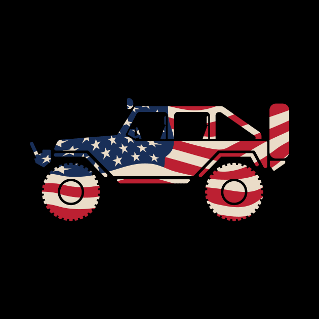 American Patriotic Off Road 4x4 by hobrath