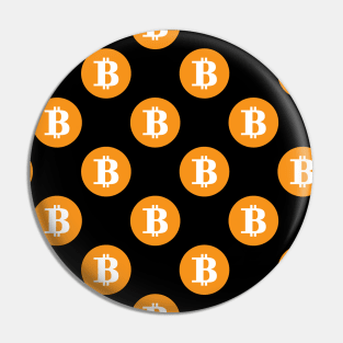 Bitcoin logo BTC Crypto Pin