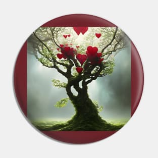 A Tree that grows Hearts - out of the darkness Pin