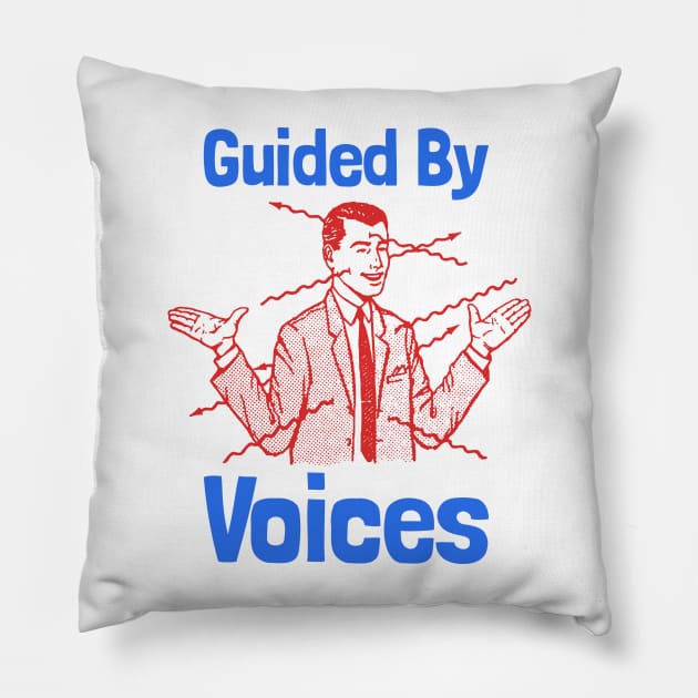 Guided By Voices - Fanmade Pillow by fuzzdevil