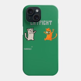 Purrfect Catfight Phone Case