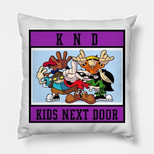 kids next door Pillow