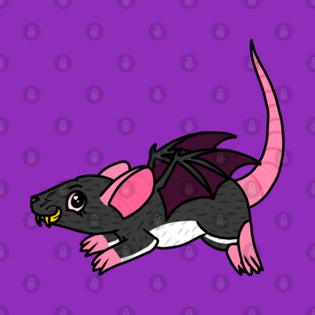 Vampire Rat by Rad Rat Studios