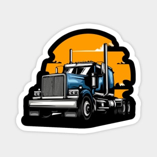 american truck lover Magnet