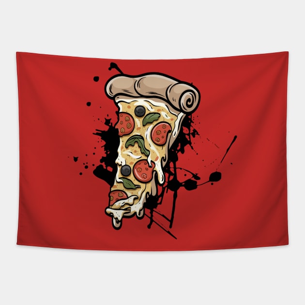 National Pizza Day – February Tapestry by irfankokabi