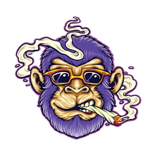 smoking monkey T-Shirt