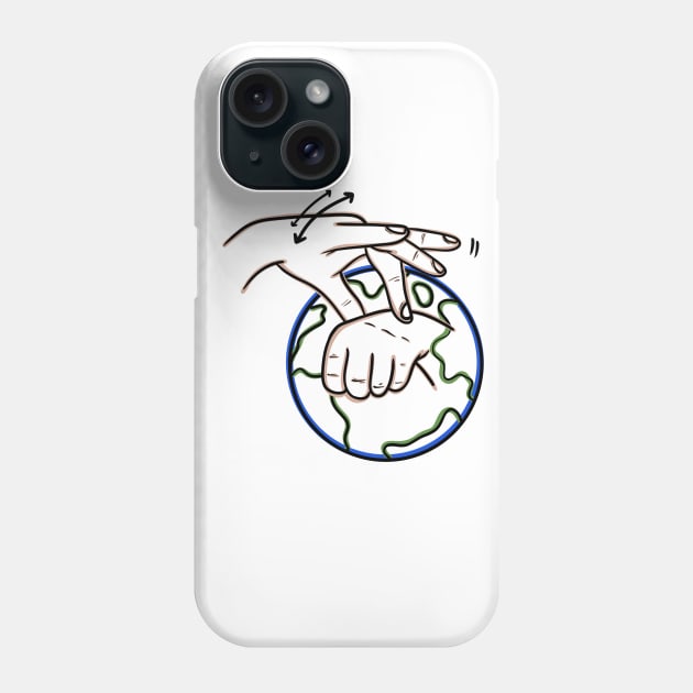 Mother Earth ASL Phone Case by rmcbuckeye