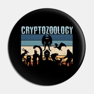 Cryptid Mythical Creatures, Cryptozoology Pin