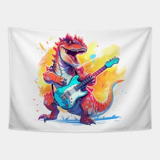 dinosaur musician Tapestry