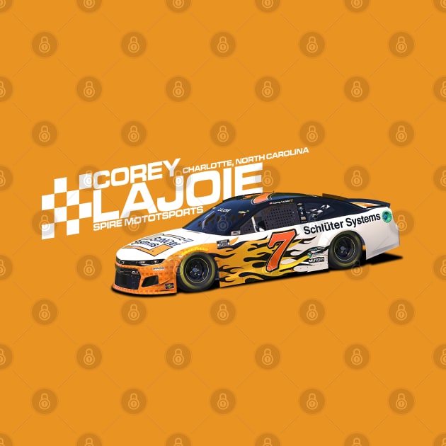 Corey LaJoie 2021 by Sway Bar Designs