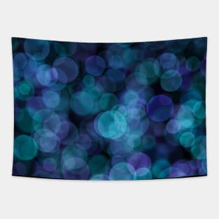 Blue Bubbles Tapestry