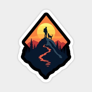 Summit Companions: Adventure Awaits Magnet
