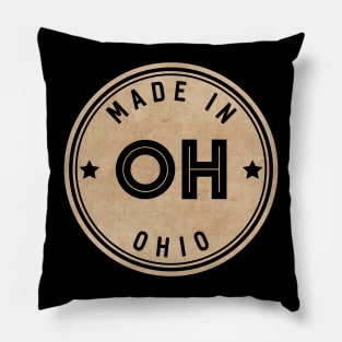 Made In Ohio OH State USA Pillow