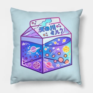 Milky Way Milk Carton Pillow