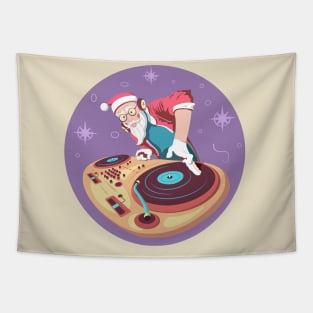 Dj Santa Tapestry