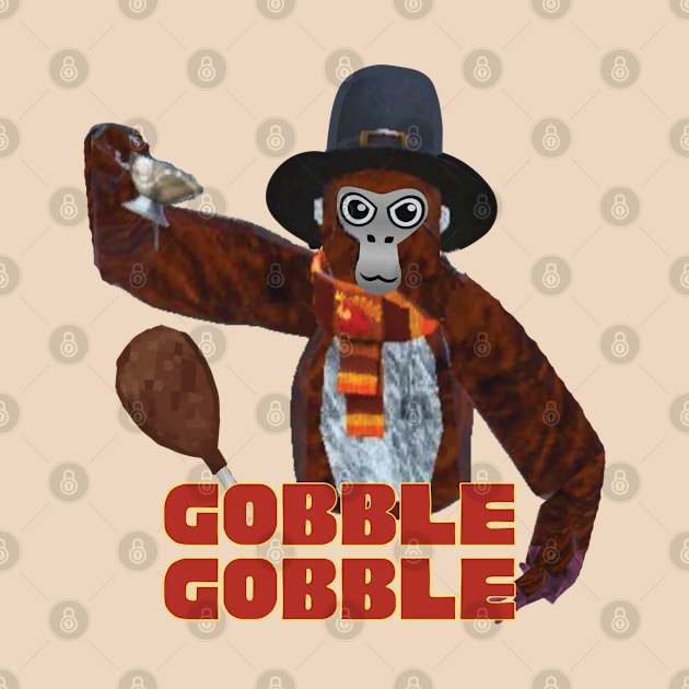 Gorilla Tag Thanksgiving Monke VR Gamer by gts