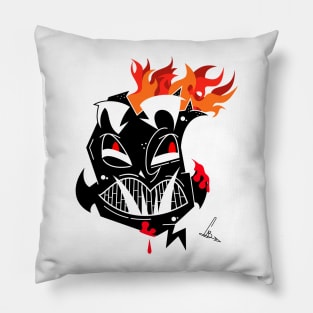 FlameHead_1 Pillow