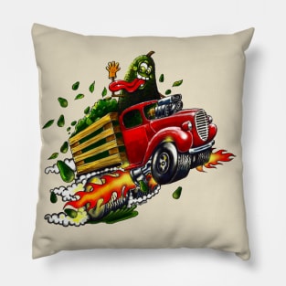 Hot Rod Avocado Pillow