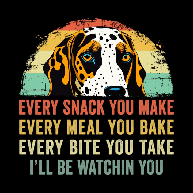 Every snack you make Leopoard Dog Owner Trainer by ChrifBouglas