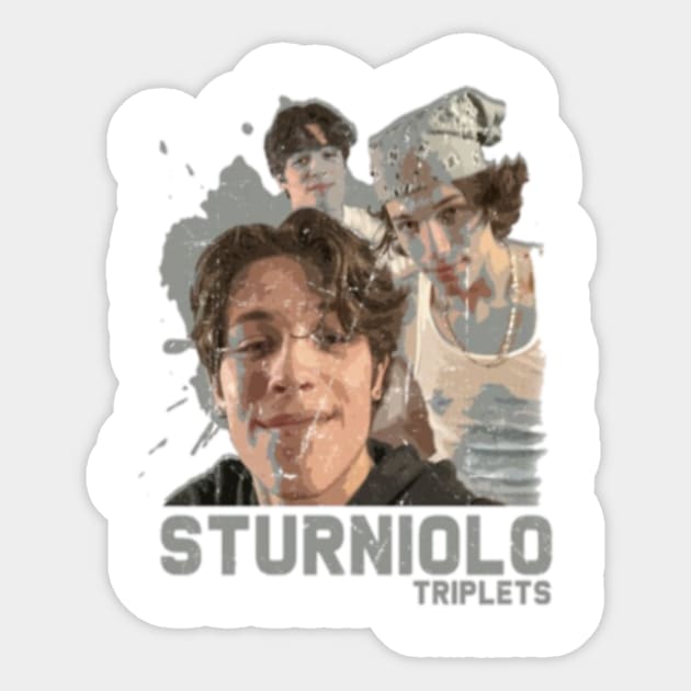 sturniolo triplets - Sturniolo Triplets - Sticker | TeePublic