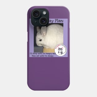 Chinchilla inspirational thoughts Phone Case