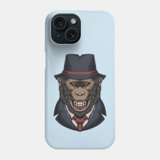 Monkey mafia illustration Phone Case