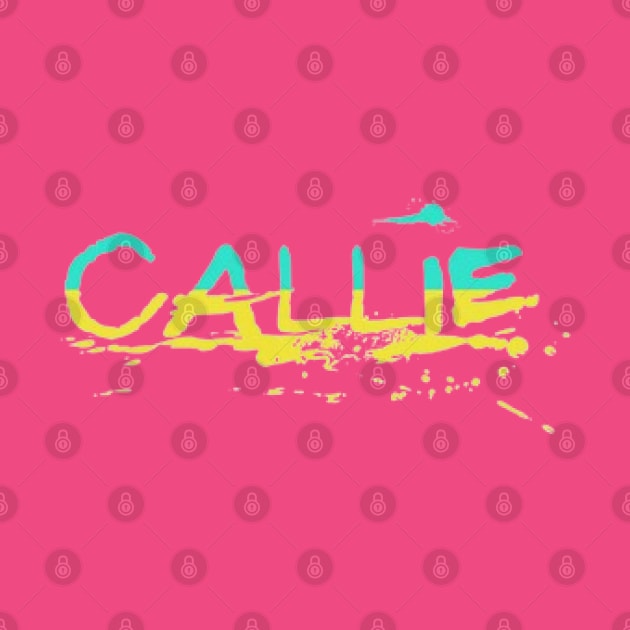 Callie Name Artistic by KoumlisArt