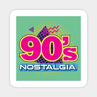 Retro 90's Nostalgia Magnet