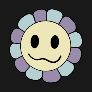 Flower Smiley T-Shirt