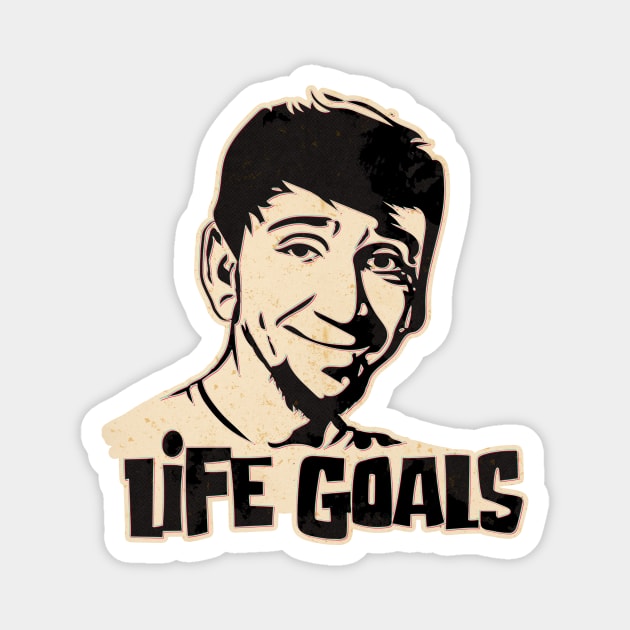Maynard G. Krebs - Life Goals v2 Magnet by Doc Multiverse Designs