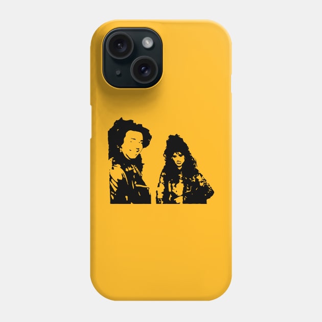 Laszlo and Nadja in the 80's Phone Case by NickiPostsStuff
