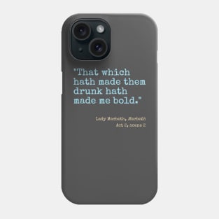 Macbeth Phone Case