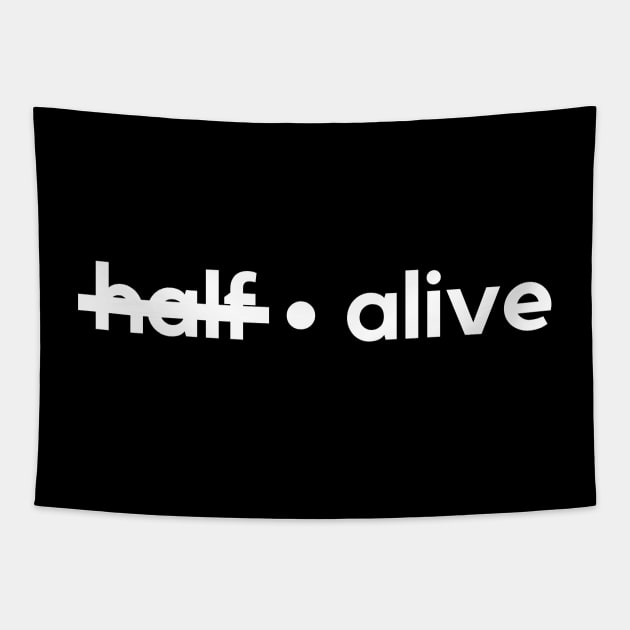 half alive Tapestry by usernate