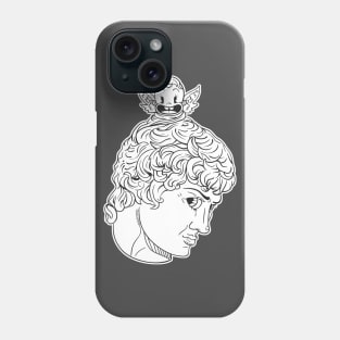 Renaissance boy and angel Phone Case