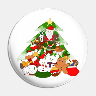 Christmas doodles Pin