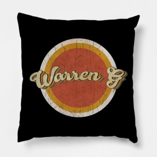 circle vintage Warren G Pillow