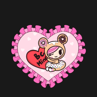 Be Mine Donut Girl T-Shirt