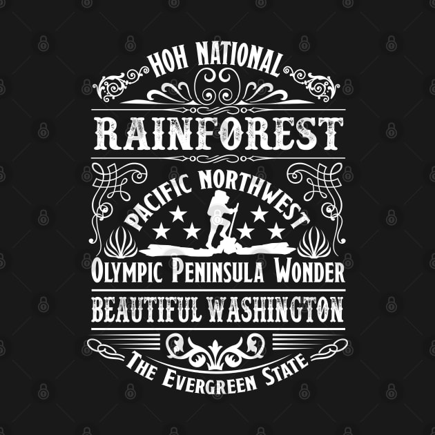 Hoh Rainforest Washington by artsytee