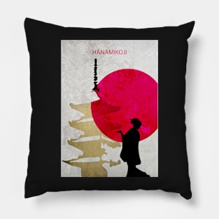 Hanamakoji - Board Games Design - Movie Poster Style - Board Game Art Pillow