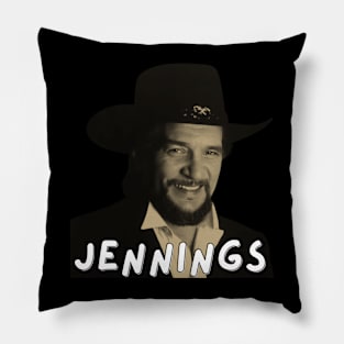 waylon jennings Pillow