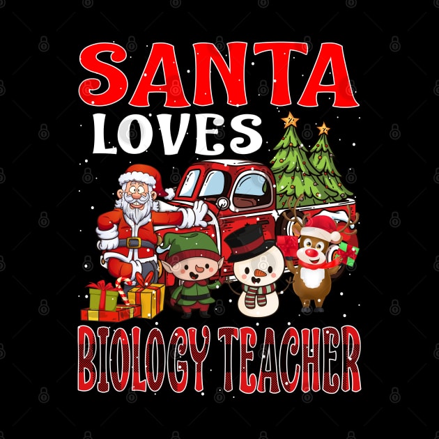 Santa Loves Biology Teacher by intelus