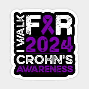 Crohn's Awareness Walk 2024 Magnet