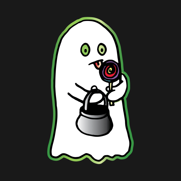 Cute Ghost by BeebusMarble