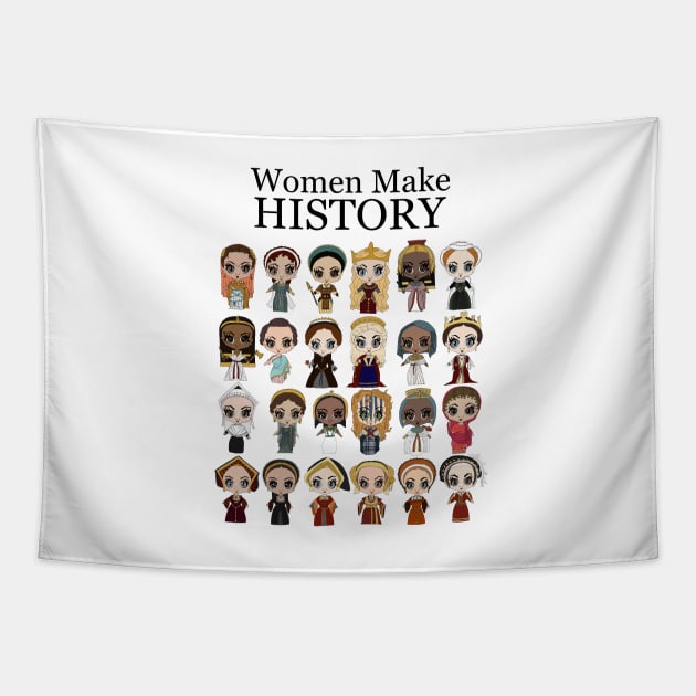 Women Make History Pt2 Tapestry by thehistorygirl